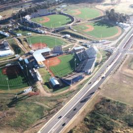 Aerial view of Blacktown Olympic Centre, Rooty Hill