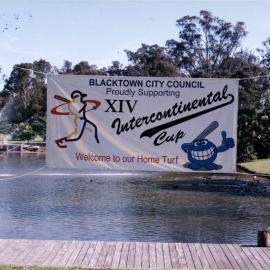 Banner - XIV Intercontinental Cup Baseball, 1999