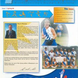 Towards the Games and Beyond, Newsletter No 3, Spring 1999