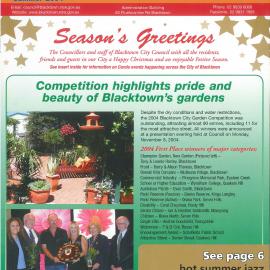 Blacktown City Bulletin, Summer 2004