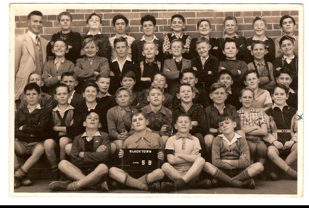 Blacktown Public School, 1955 Class 5B Boys