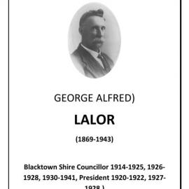 George Alfred Lalor - biography