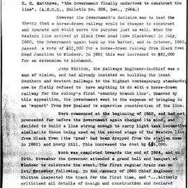 An account of the Blacktown-Richmond railway line