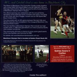 Blacktown City Bulletin, Summer 2009