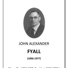 John Alexander Fyall - biography