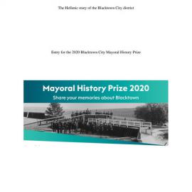 Mavropole: The Hellenic story of the Blacktown City district