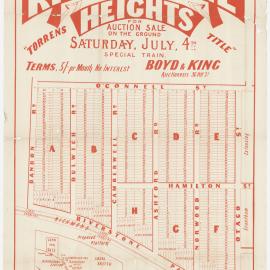 Riverstone Heights, 1885