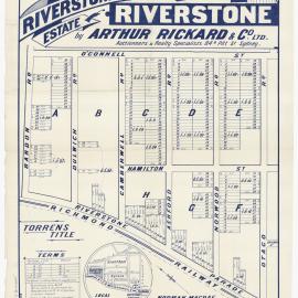 Riverstone Heights Estate, c 1917?