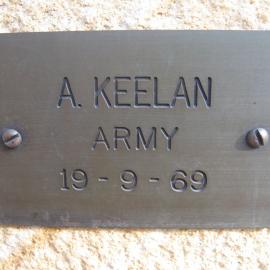Plaque - Keelan, Athol Franceward (Army)