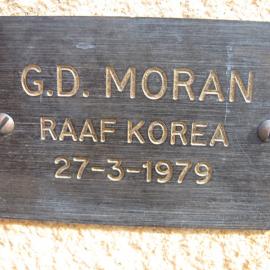 Plaque - Moran, George David (RAAF)