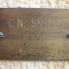 Plaque - Smith, Colin Norman (RAN)