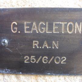 Plaque - Eagleton, Gregory Max (RAN)