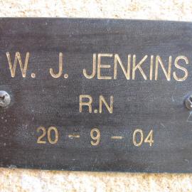 Plaque - Jenkins, W.J. (RN)