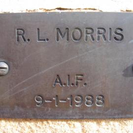 Plaque - Morris, Roy Leslie (AIF)