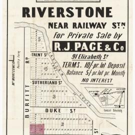 Trentham Park, Riverstone, 1886