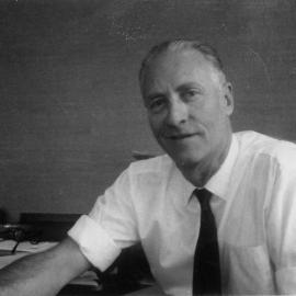 Portrait of Maxwell (Max) Webber, Town Clerk
