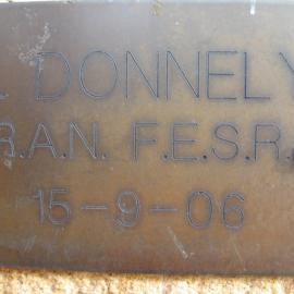 Plaque - Donnely, J. (RAN, FESR)