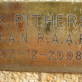 Plaque - Pithers, Kenneth Raymond (RAN, RAAF)