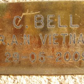 Plaque - Bell, Colin William (RAN, Vietnam)