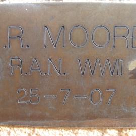 Plaque - Moore, Frank Robert (RAN, WWII)
