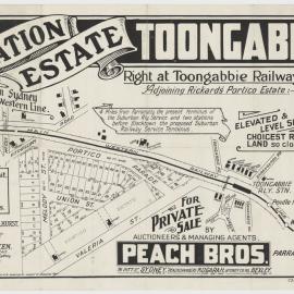 Station Estate, Toongabbie, 1920