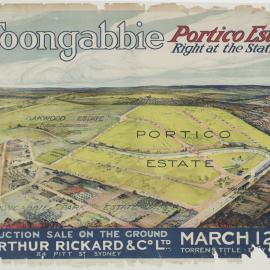 Portico Estate, Toongabbie, 1921