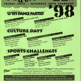 Youth Week, 1998