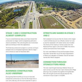 Greenway Community Newsletter, August 2014