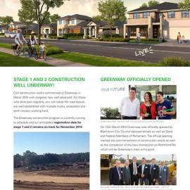 Greenway Community Newsletter, July 2014