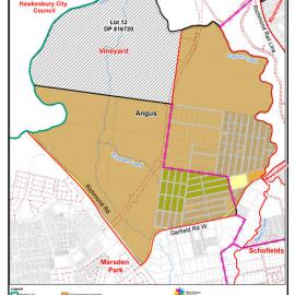 Angus - suburb map, November 2020