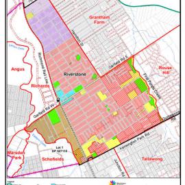 Riverstone - suburb map, November 2020