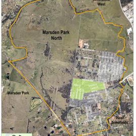 Marsden Park North Precinct Map, 2014