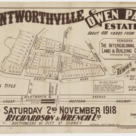 Owen Park Estate, Wentworthville