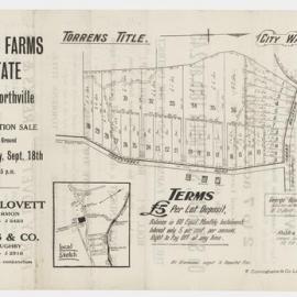 Model Farms Estate, Wentworthville, 1920