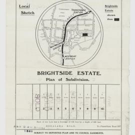 Brightside Estate, Toongabbie, c1917