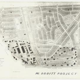 Mount Druitt Project subdivision plans, c1960