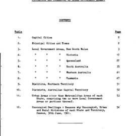 Census of the Commonwealth 1961, Bulletin No 2