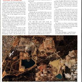 Woodcroft Lakesider newsletter, August 1994