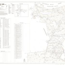 Parish of St John, Country of Cumberland, Sheet 1, 1972