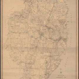 Map of the County of Cumberland, 1894