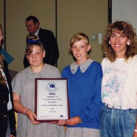 Keep Australia Beautiful Council Schools Environment Award, 1992