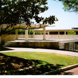 Former podium near Civic Centre, Blacktown