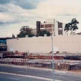 Construction of Patrick Mall, Blacktown