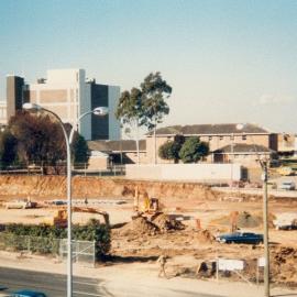 Construction of Patrick Mall, Blacktown