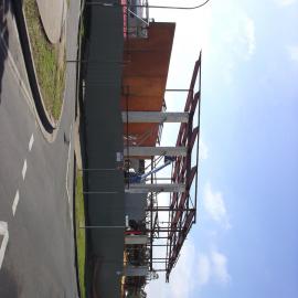Mount Druitt Court House, construction