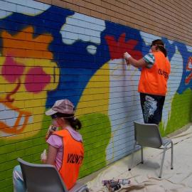 Mural Art, Dean Park Shopping Centre
