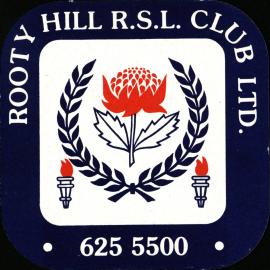 Rooty Hill RSL Club, drink coaster