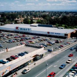 K-mart and Coles shopping building, Alpha Street, Blacktown