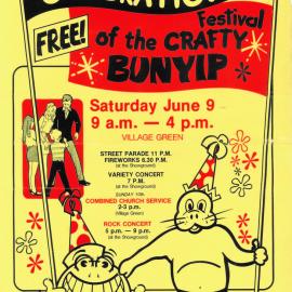 Festival of the Crafty Bunyip, 1979