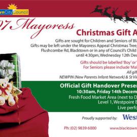 Mayoress Christmas Gift Appeal, 2007